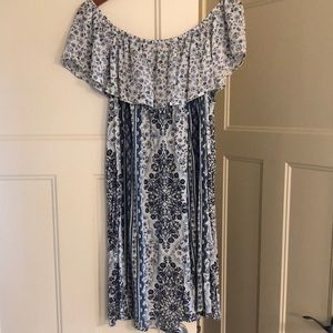 Off the shoulder dress